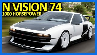 Forza Horizon 5  Hyundai N Vision 74 Customization FH5 Hyundai N Vision 74 [upl. by Galina]