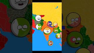 Whats going on in Asia shorts countryballs youtube ytshorts facts india map countries yt [upl. by Ettezus140]