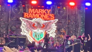 Marky Ramone’s Blitzkrieg  Blitzkrieg Bop live 92624 at Louder Than Life in Louisville KY [upl. by Sisxela]