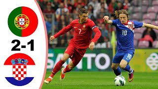 Portugal vs Croatia 21  Highlights amp All Goals  UEFA Nations League 2024 [upl. by Spillar]