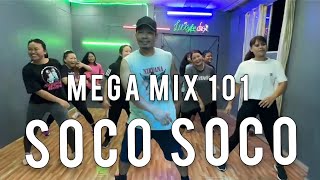 SOCO SOCO MEGA MIX 101 Brazillian Funk  ZIN Luckylee zumbafitness danceworkout dancefitness [upl. by Willabella376]