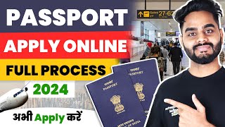 Passport Apply Online 2024  How to apply for Passport online Passport Kaise banaye अभी अप्लाई करें [upl. by Aznaed]