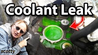 How to Find a Coolant Leak in Your Car with UV Dye [upl. by Miahc]