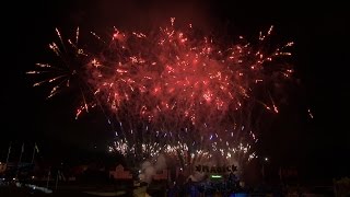 Erbacher Wiesenmarkt 2015 Feuerwerk [upl. by Noryd615]