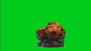 Explosion Effect  Green Screen [upl. by Frodin]