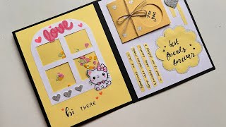 DIY Happy Birthday Greeting Card  Handmade birthday card idea  Easy DIY Birthday Card [upl. by Eiramenna927]