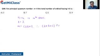 Principal quantum number KCET 11th Chemistry Structure of Atoms [upl. by Nedearb]