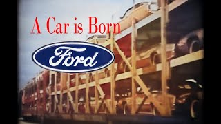 A Car is Born A 1968 Ford Motor Company Narration Film River Rouge Plant and Assembly Line Tour [upl. by Eyar]