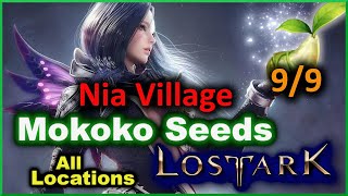 Nia Village Mokoko Seed Locations  Lost Ark [upl. by Lunnete]