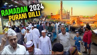 Ramadan 2024 First Iftar in Old Delhi  Jama Masjid Ramadan Street Food  Globalecentre Ramadan 2024 [upl. by Ybrek667]