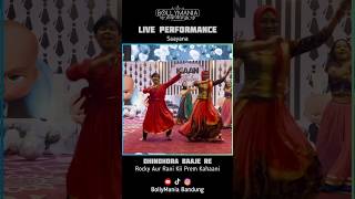 Dhindora Baaje Re  Live Performance  Saayana dance shortvideo birthdayparty dancecover [upl. by Onaivatco]