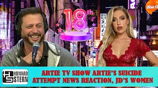 𝗧𝗵𝗲 𝗛𝗼𝘄𝗮𝗿𝗱 𝗦𝘁𝗲𝗿𝗻 𝗦𝗵𝗼𝘄 Artie TV Show Artie’s suicide attempt news reaction JD’s women [upl. by Oicaroh]