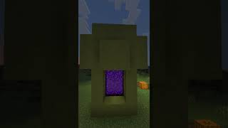 The Most EPIC Nether Portal Design EVER [upl. by Ramor]