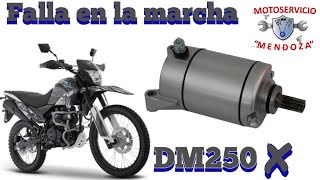 Italika DM 250x por qué no da marcha [upl. by Yrehcaz]