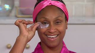 BeautyBio Bright Eye Gels 30 ct The Pout Lip Headband AutoDelivery on QVC [upl. by Pascoe]