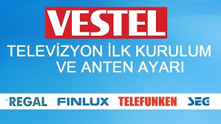 VESTEL TV KURULUMU VE ANTEN AYARI [upl. by Ortensia85]