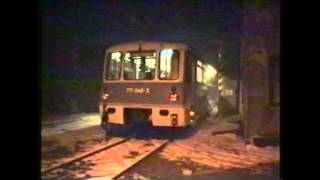 Ein kurzes Gastspiel der Ferkeltaxis auf der Müglitztalbahn 1998 [upl. by Cyb463]