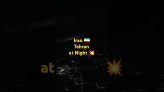 Iran Capital Tahran at Night [upl. by Aytnahs]