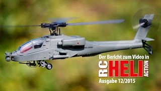 RCHeliAction Blade Micro AH64 Apache von Horizon Hobby [upl. by Arbed771]