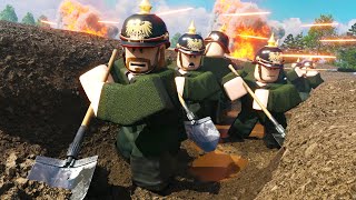 First Ever ROBLOX WW1 Trench Warfare Simulation in Roblox Entrenched War [upl. by Jessie313]