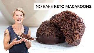 No Bake KETO MACAROONS  No flour no sugar no eggs [upl. by Berthold]