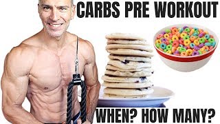 Carbs Before Workout  Amount  Timing [upl. by Assecnirp]