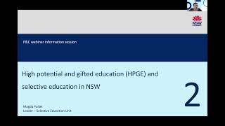 Applying for Placement in a Selective High School or Opportunity Class for 2026 Entry [upl. by Dnomyar]