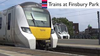 LNER Thameslink And Great Northern Trains At Finsbury park [upl. by Farland]