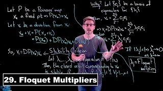 Floquet Multipliers  Dynamical Systems  Lecture 29 [upl. by Stoffel381]