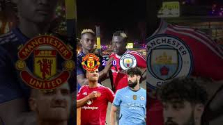 Manchester United against Manchester city combined first eleven manunitedfootballmanchesterderby [upl. by Suoicerpal]