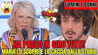 ULTIME NOTIZIE  HA PRESO IN GIRO TUTTI MARIA LO SCOPRE E LO CACCIA DALLO STUDIO [upl. by Auburta]