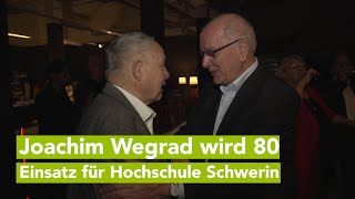 80 Geburtstag von Joachim Wegrad in den Schweriner Höfen gefeiert [upl. by Sedgewinn192]