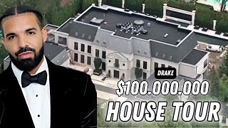 Inside Drakes 100 Million Dollar Mansion [upl. by Aliakim]