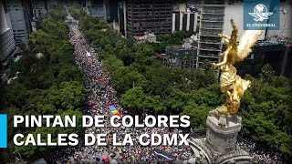 Así se vive la Marcha del Orgullo LGBT 2024 en CDMX [upl. by Sayette891]