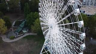 Vrnjacka Banja  Panoramski tocak SkyView Panoramic Wheel [upl. by Anairotciv]