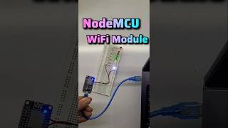 nodeMCU esp8266 12e Wifi module arduinoproject iot [upl. by Dlanigger623]