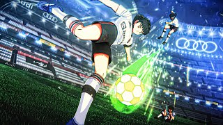 Premiere League  Manchester United vs Arsenal 【Captain Tsubasa】 [upl. by Acenes]