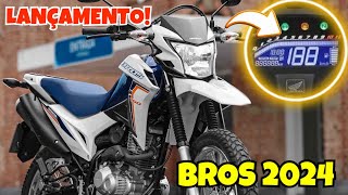 LANÇAMENTO OFICIAL BROS 160 2024 [upl. by Ervine]