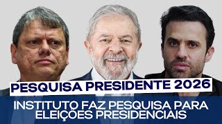 PESQUISA PRESIDENTE NOVOS NÚMEROS PARA 2026 [upl. by Jeraldine]