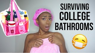 HOW TO SURVIVE COMMUNITY BATHROOMS IN COLLEGE [upl. by Rumery605]