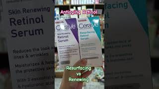 Choose Retinol according to your skin concerns  Resurfacing Retinol vs Renewing Retinol serum [upl. by Omsare462]