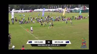 Touch Rugby Open Side Quickie Scoop [upl. by Gilba]