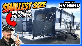 SUV amp Mid Size Truck Towable Toy Hauler 2023 Wolf Pup 18RJB Travel Trailer • Forest River Cherokee [upl. by Tyrrell493]