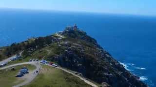 FARO Y CABO DE FISTERRA DESDE LA SUBIDA AL MONTE DO FACHO [upl. by Publia]