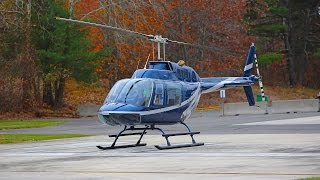 Bell 206 JetRanger helicopter review  how to fly a helicopter [upl. by Nylodnewg]