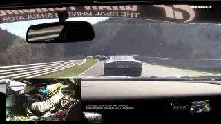 Mercedes Benz SLS AMG GT3 NLS VLN 1 Lauf 2011 Onboard Nürburgring Nordschleife Horn Motorsport [upl. by Nalac845]