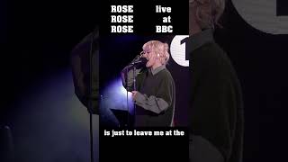 🎤ROSÉ🎶APT live BBC 1🎵Live Lounge😍 [upl. by Sebbie641]