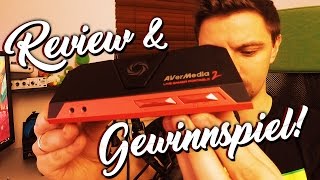 AVerMedia Live Gamer Portable 2 Ausgepackt Gewinnspiel [upl. by Enened376]