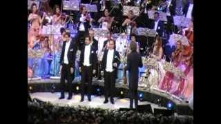 André Rieu no Brasil  2012The Platin Tenors Tiritombafolclore italianoby Lilasesazuis [upl. by Sender268]