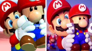 Mario vs Donkey Kong All Cutscenes Comparison GBA vs Switch [upl. by Avitzur]